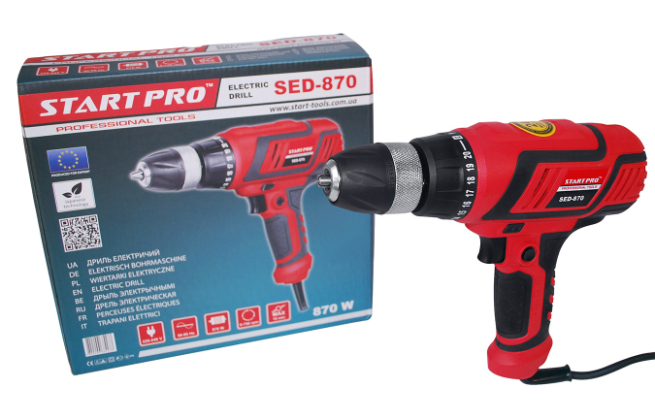 Мережевий шуруповерт Start Pro SED-870 - Комплектація