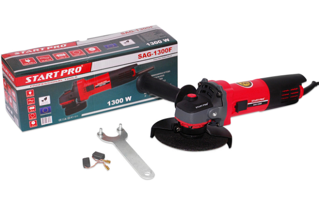 Углошлифовальная машина Start Pro SAG-1300F - Комплектация
