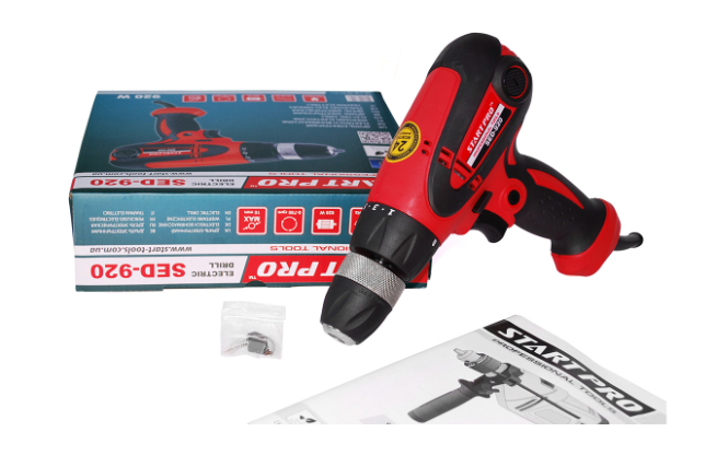Мережевий шуруповерт Start Pro SED-920 - Комплектація
