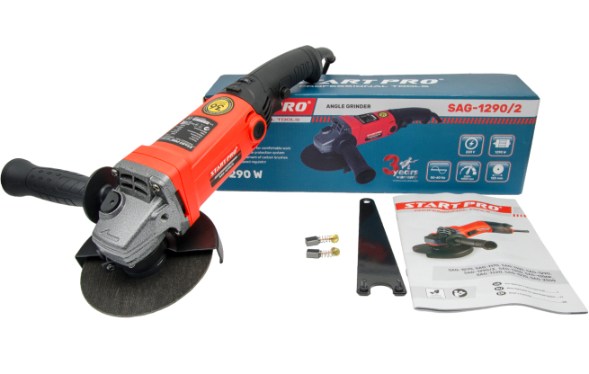 Углошлифовальная машина Start Pro SAG-1290/2 - Комплектация