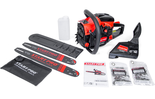 Бензопила цепная Start Pro SCS-5000H SUPER TOOTH - Комплектация