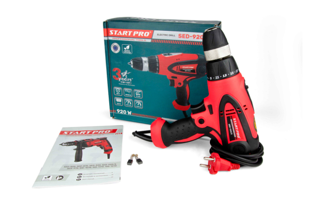 Мережевий шуруповерт Start Pro SED-920/2 - Комплектація