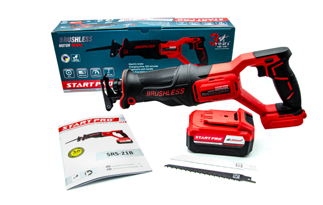 Акумуляторна шабельна пилка Start Pro SRS-21B - Комплектація